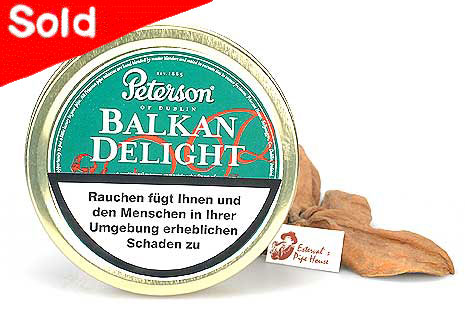 Peterson Balkan Delight Pipe tobacco 50g Tin